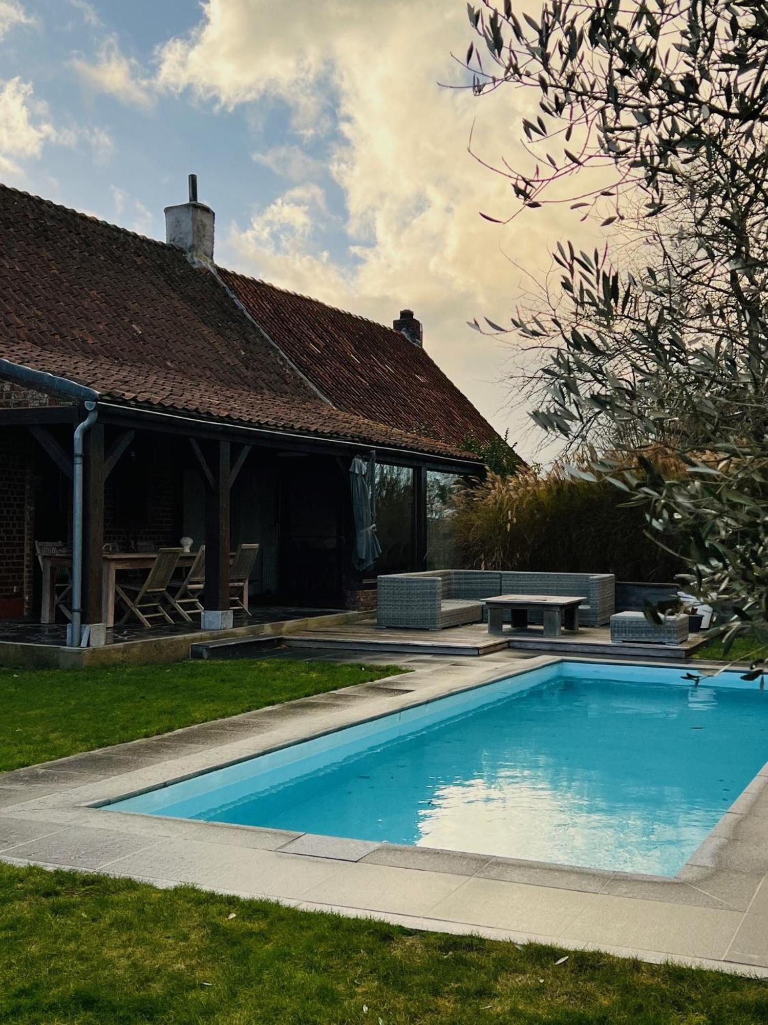 Villa Zen Op Vakantie @Vakantiehoeve Met Zwembad à Lierde Extérieur photo