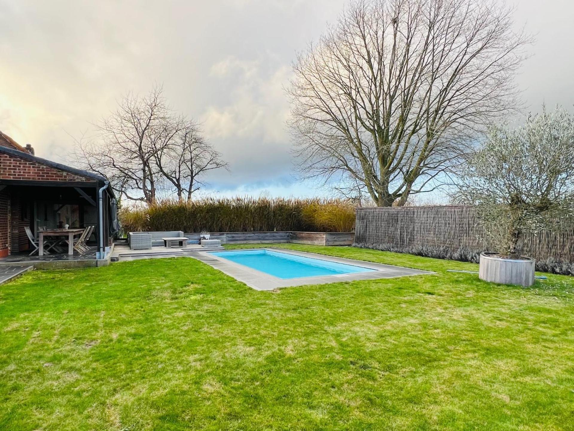 Villa Zen Op Vakantie @Vakantiehoeve Met Zwembad à Lierde Extérieur photo